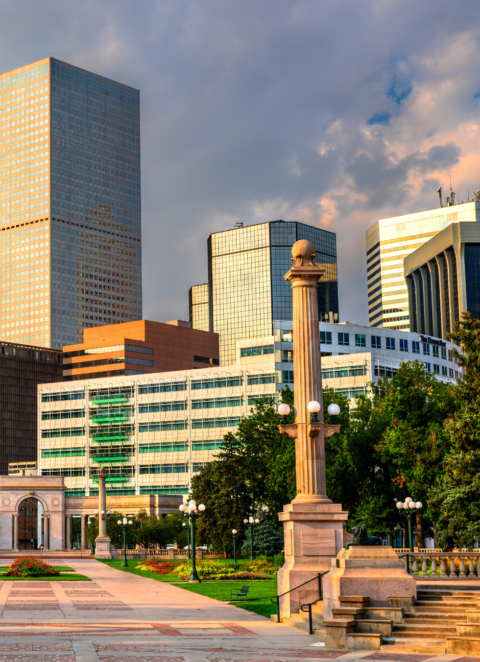 View of downtown Colorado Springs to represent Colorado Springs small business bookkeeping services for businesses in the area